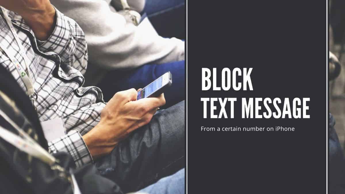 如何在 iPhone 上阻止来自某个号码的短信